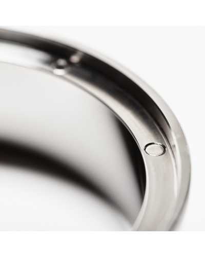 Barista Hustle Steel Ring Portafilter Funnel detail