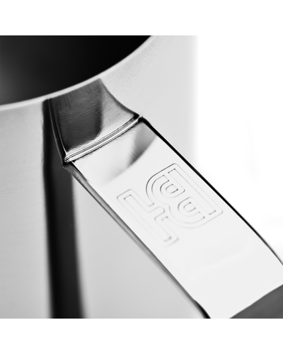 Barista Hustle Milk Pitcher 2.0 Polished Steel 600ml logo