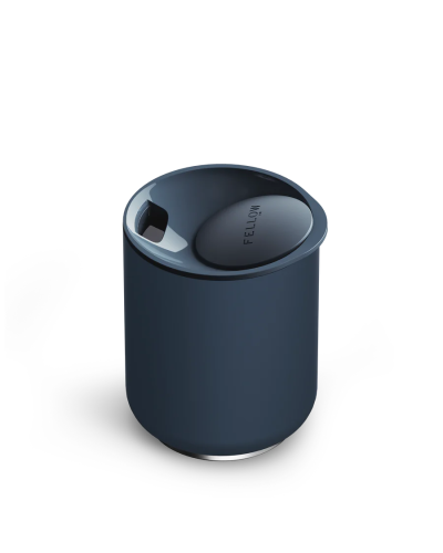 Fellow Rocky Lowball Tumbler Stone Blue upper view