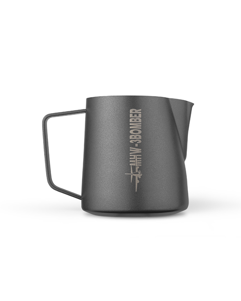 MHW3Bomber Milk Pitcher 5.0 Matte Black 600ml