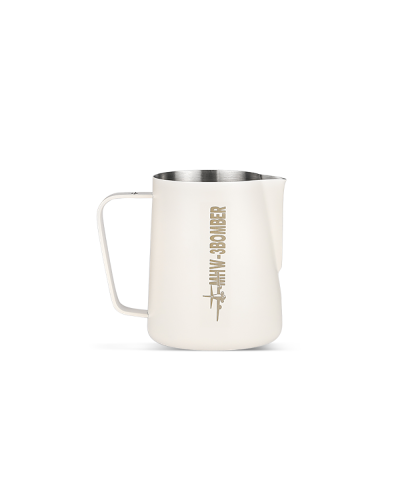 MHW3Bomber Milk Pitcher 3.0 Round Spout White 600ml