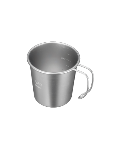 Hario Outdoor - V60 Taza Metálica desde arriba