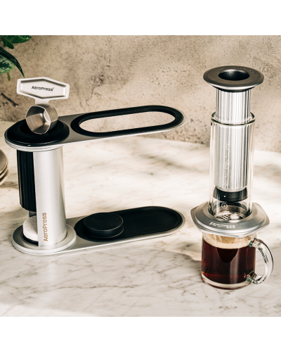 AeroPress Organizador Acero Inoxidable con aeropress Premium