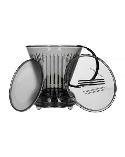 Clever Dripper Transparente Gris Ahumado conjunto
