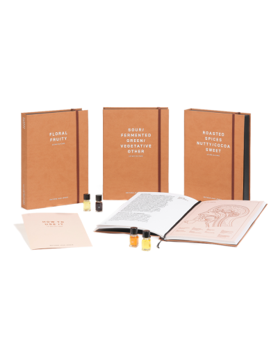 Le Nez Du Café 60 Aromas libro abierto