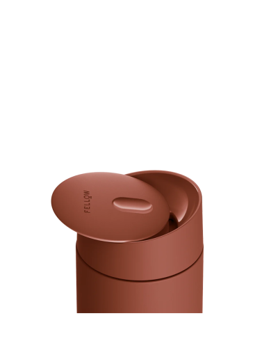 Fellow Vaso Térmico Carter Slide 12oz Siena - Tapa deslizante