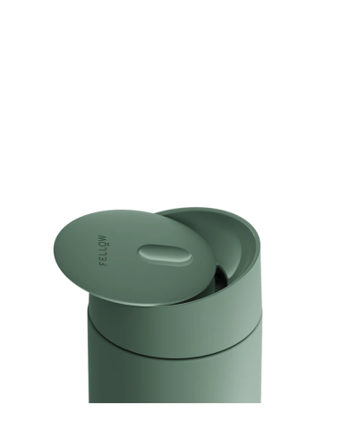 Tapa Fellow Vaso Térmico Carter Slide 12oz Verde Ahumado