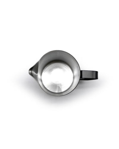 Studio Barista Slow Pour Milk Pitcher 600ml Black upper view