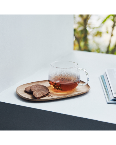 Kinto Unitea Nonslip Tray 210x145mm in the table