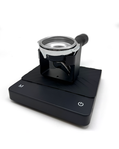 Studio Barista Pro Smart Coffee Scale (Large) with portafilter