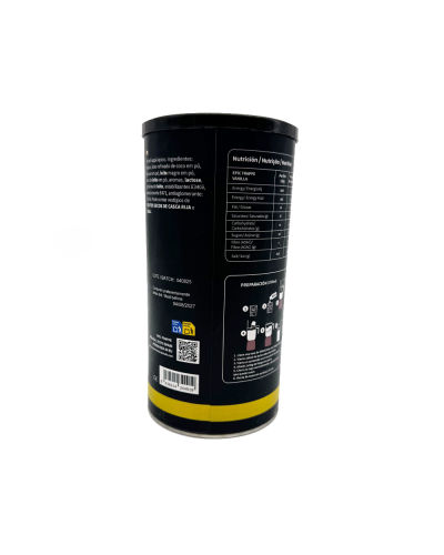 Epic Frappe Vanilla 1kg Tin bottom view