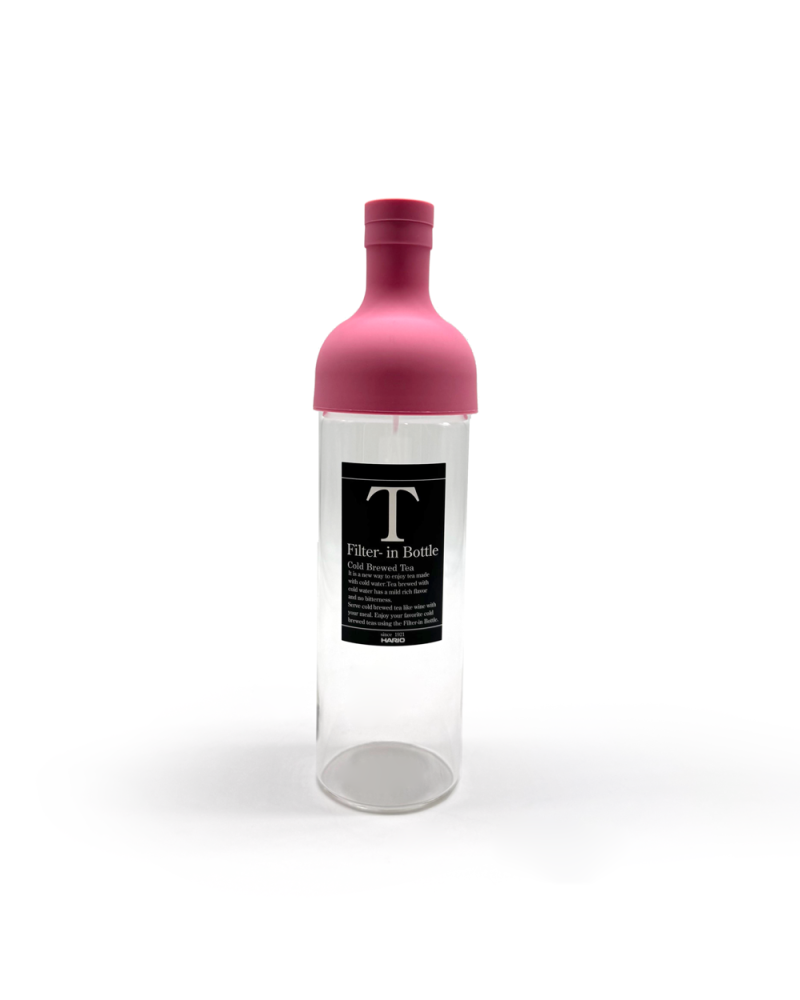 Hario Cold Brew Tea Bottle 750ml Bright Pink