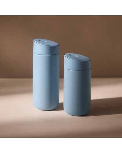 Set of Fellow Carter Slide Hazy Blue Coffee mugs