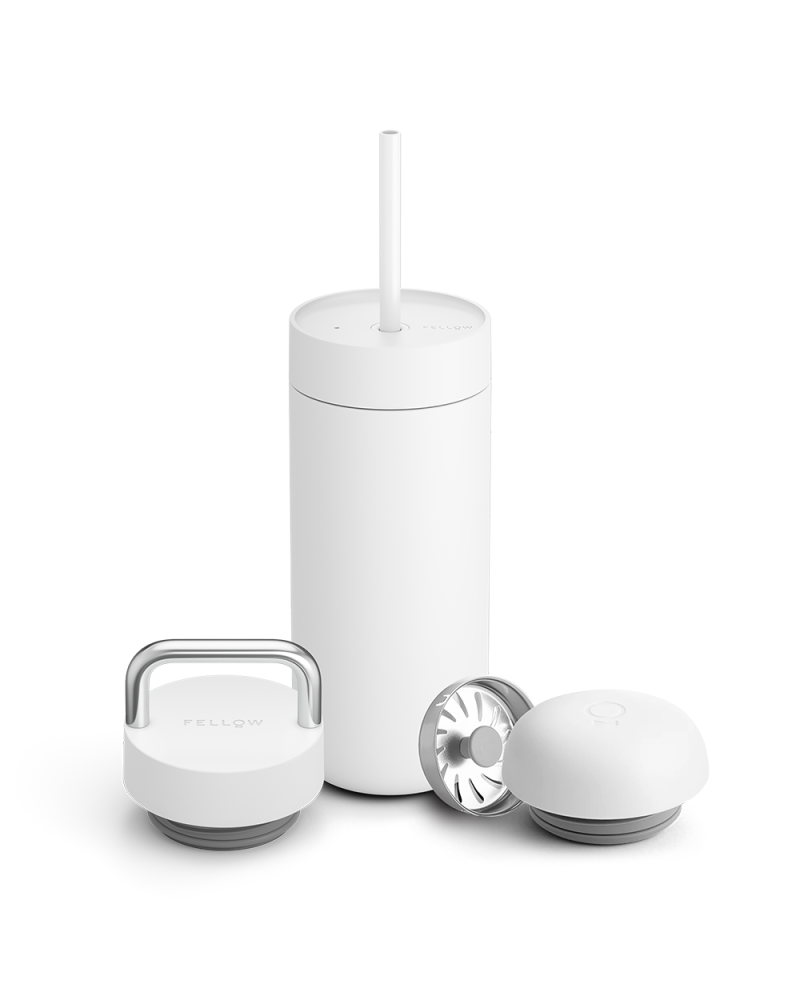 Fellow Carter Sistema 3 en 1 16oz Blanco Mate (Move, Carry , Cold)