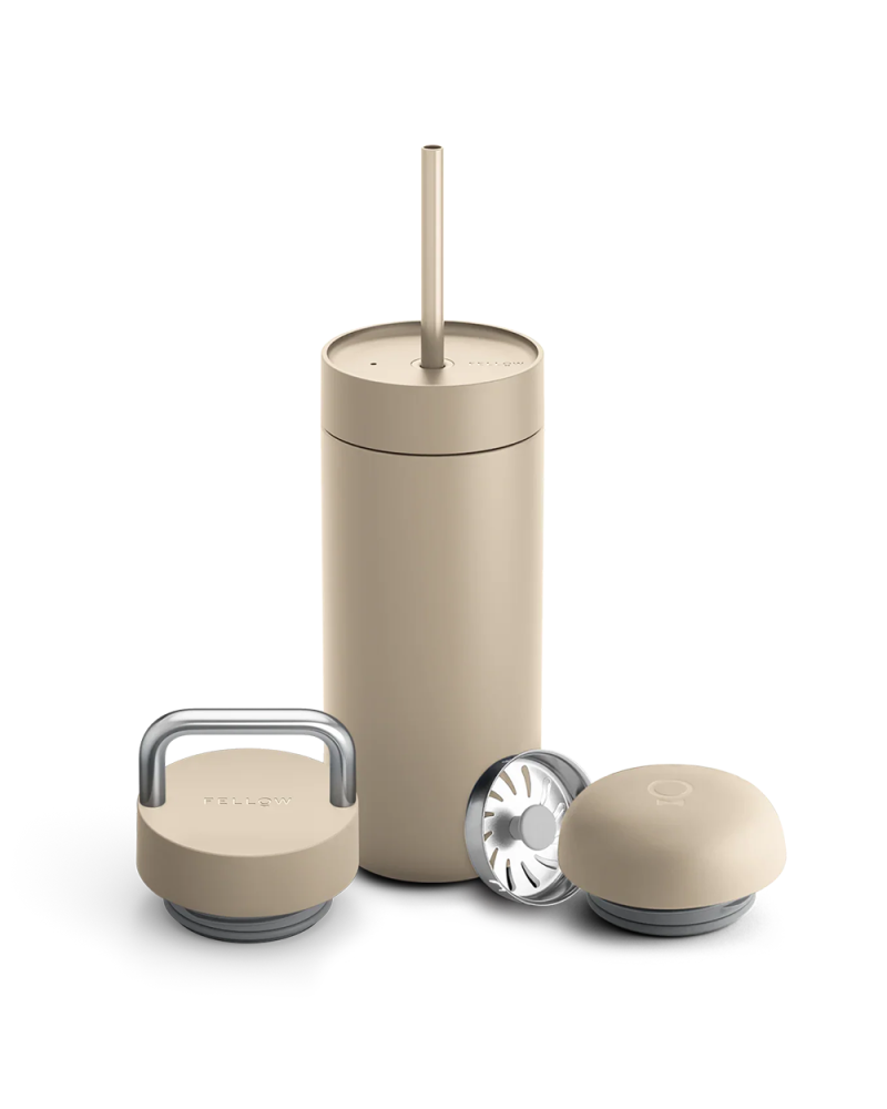 Fellow Carter Sistema Tapas 3 en 1 de 16 Oz Arena (Move, Carry, Cold)