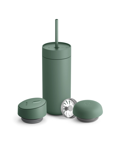 Fellow Carter 3 In 1 Sip System 16oz Smoke Green (Move, Slide, Cold)