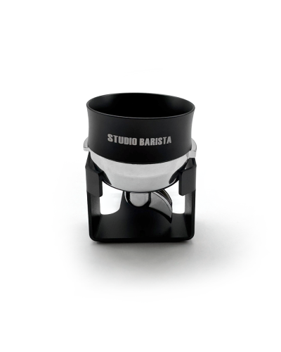 Anillo Dosificador de Café Con 8 Imanes 53mm Negro