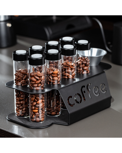 Studio Barista Coffee Storage Station With 8 Funnel Tubes