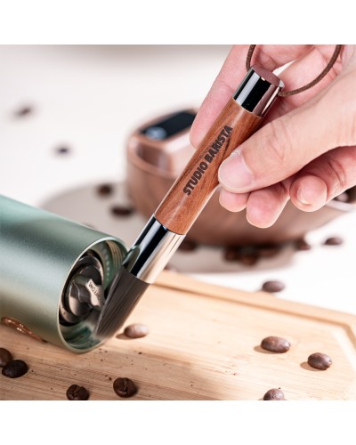 Studio Barista Cleaning Brush Rosewood cleaning grinder