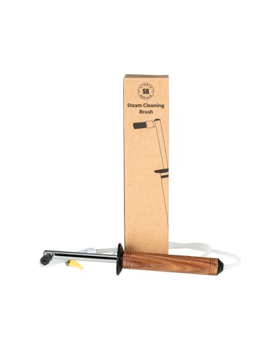 Studio Barista Steam Cleaning Brush 30cm Walnut