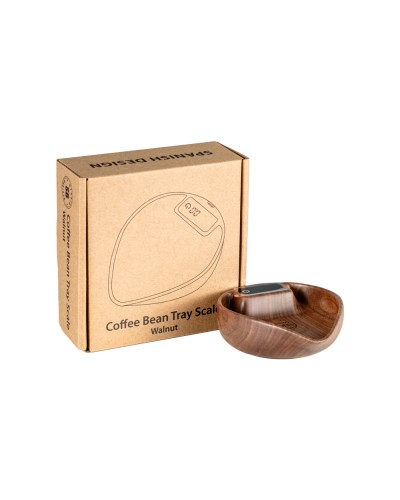 Studio Barista Coffee Bean Tray Scale Walnut