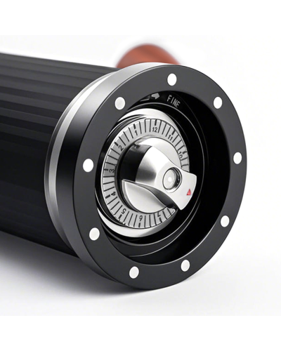 Studio Barista Molinillo Manual con Mango Desplegable Negro Adjustes muela