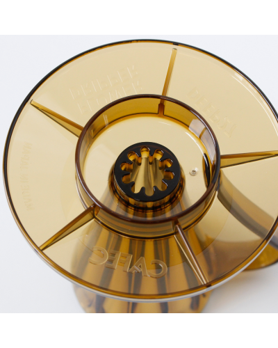 Cafec Flower Dripper Deep 27 Brown the base