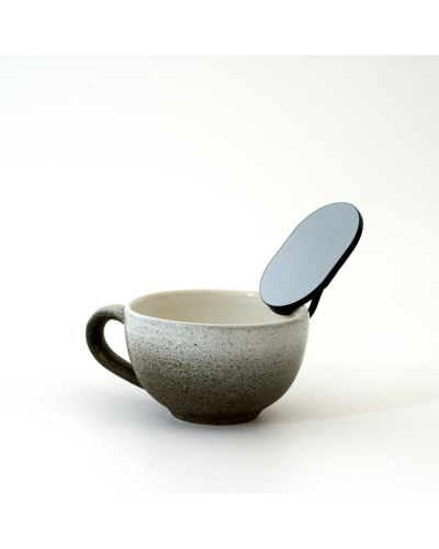 Subminimal Upshot Espresso Shot Mirror coffee cup attachment