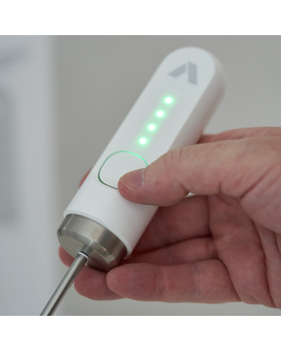 Subminimal Nanofoamer Lithium in use