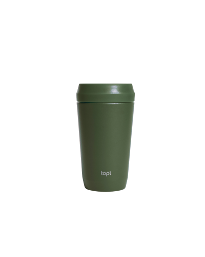 Topl To Go Vaso Térmico 12oz Oliva