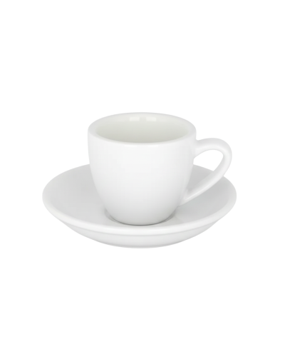 Epic Cups Taza y Plato Espresso 70ml Blanco