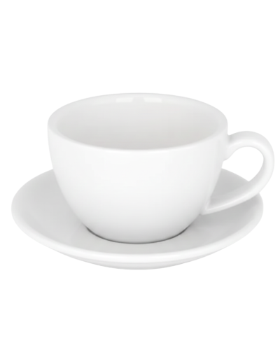 Epic Cups Taza y Plato Breakfast 360ml Blanco