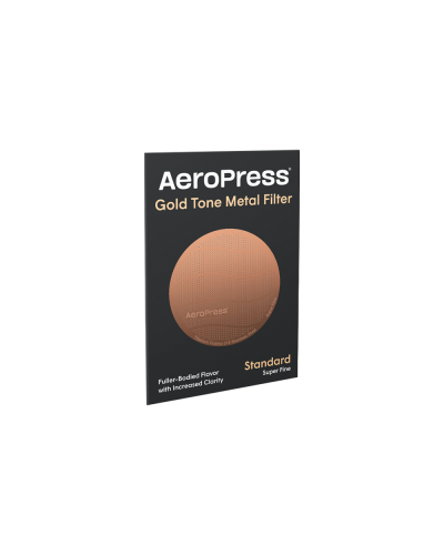AeroPress Metal Filter Gold Tone