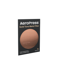 AeroPress Filtro Metálico XL Dorado