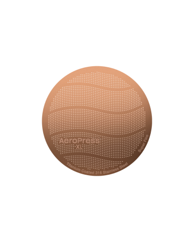 AeroPress Metal Filter XL Gold Tone Ultrafine mesh