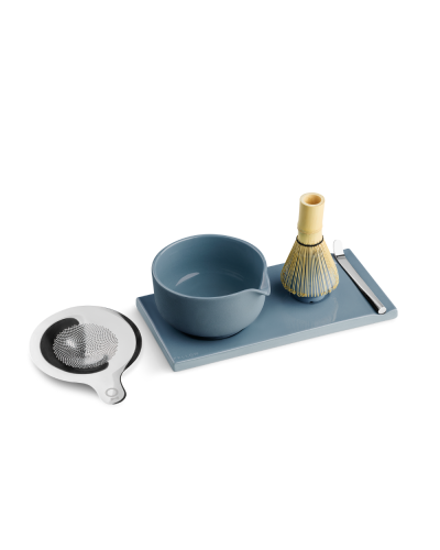 Fellow Set de Matcha Azul Niebla piezas