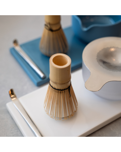 Fellow Set de Matcha Azul Niebla lifestyle