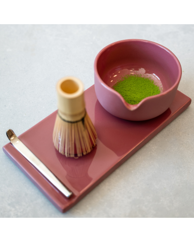 Fellow Set de Matcha Rosa Desierto con matcha