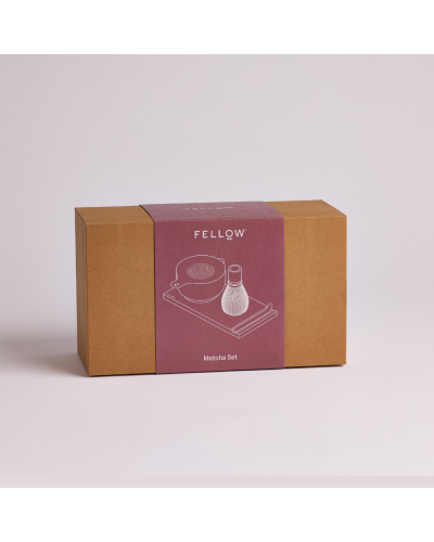 Fellow Matcha Set Desert Rose box