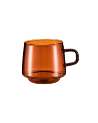 Studio Barista Taza Vidrio 350ml Ámbar