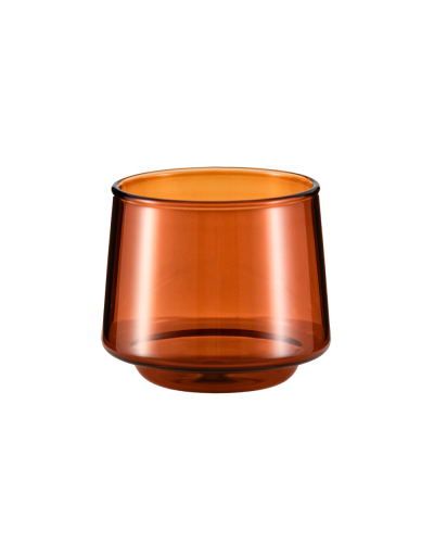 Studio Barista Vaso de Vidrio 350ml Ámbar